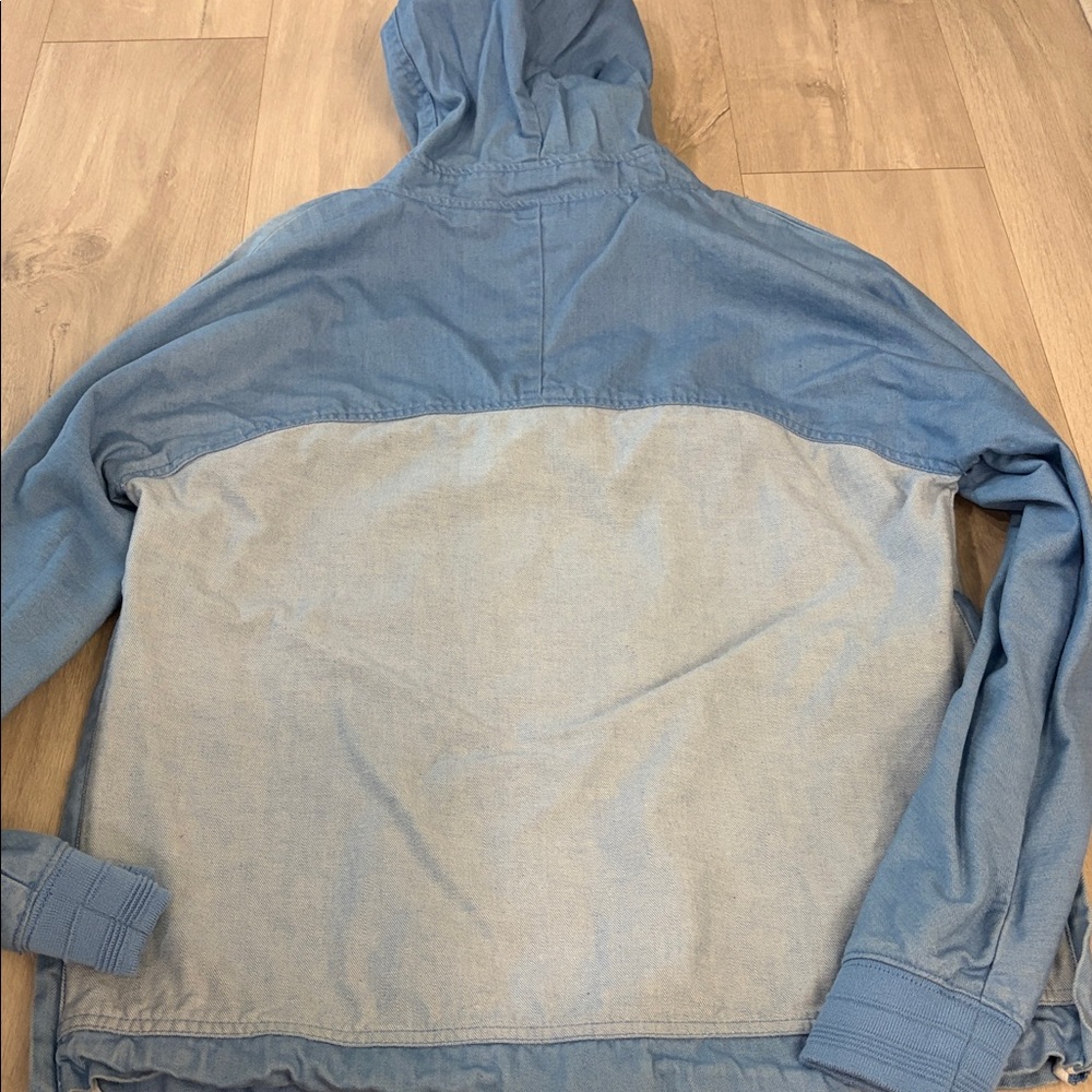 Zara Light Blue Denim Jacket - Picture 6 of 9